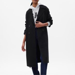 Gap Recycled wool oversized pea coat